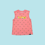 Bee All-Over-Print Girls Tank Top