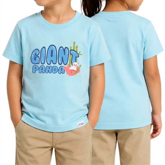 River Wonders Giant Panda Kids T-Shirt