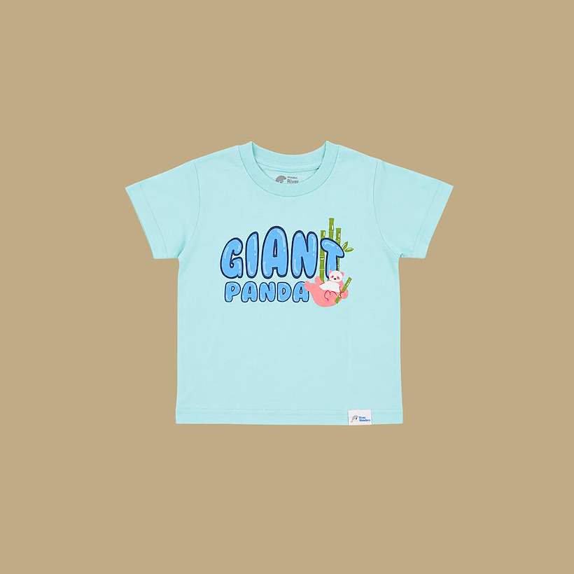 River Wonders Giant Panda Kids T-Shirt