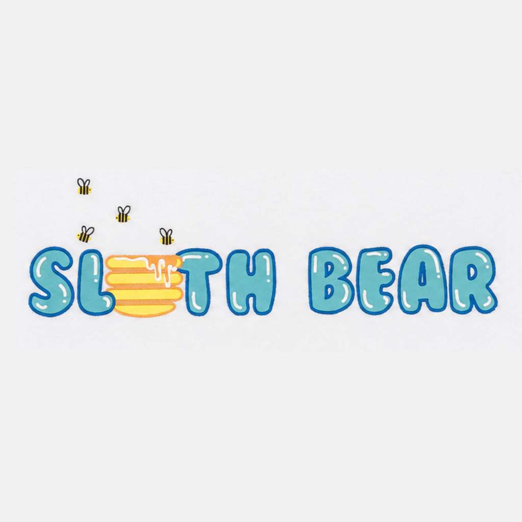 Night Safari Sloth Bear kids T-Shirt