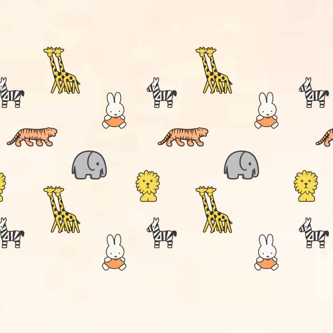 Mandai x Miffy Animals All-Over-Print Pillow