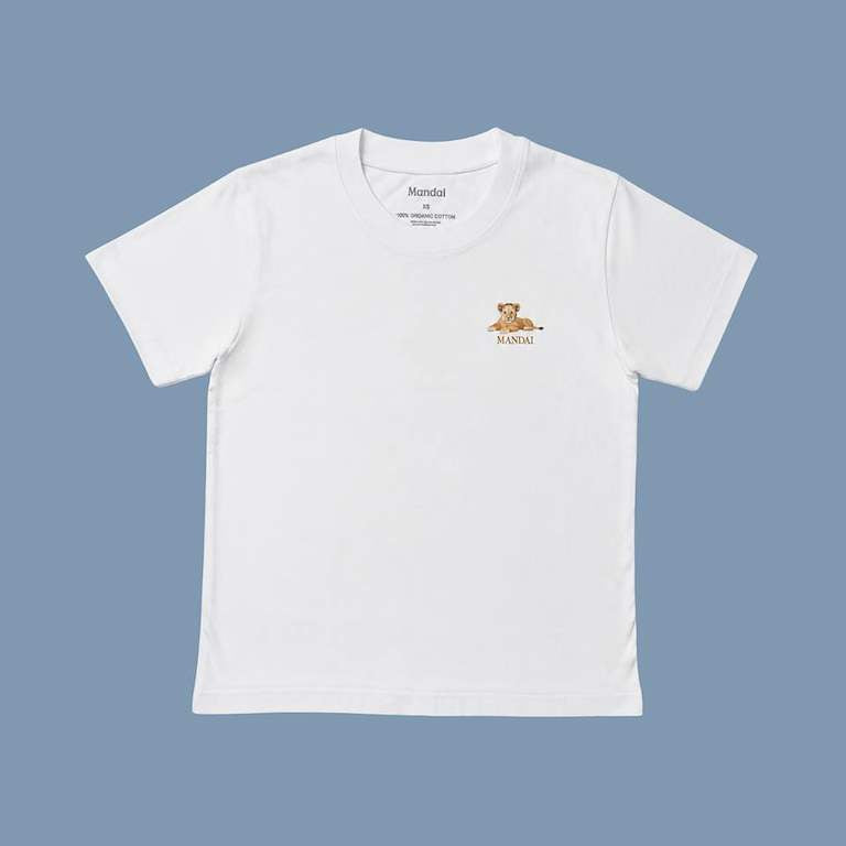 Lion Cubs at Back Adult T-Shirt