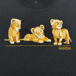 Lion Cubs at Chest Kids T-Shirt