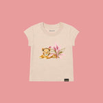 Lion Cub Girls Cap Sleeve T