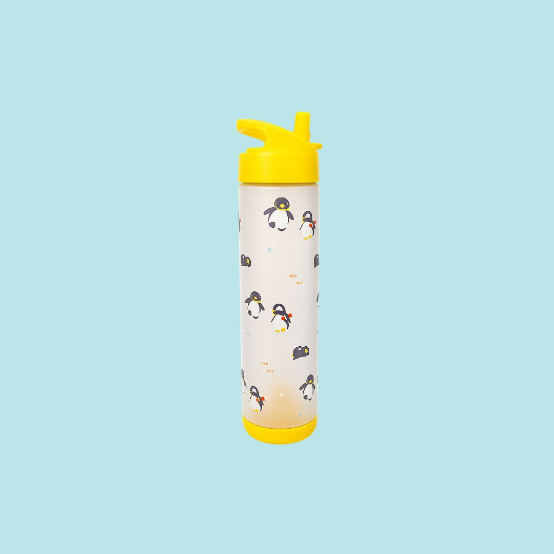 Penguin All-Over-Print Kids Bottle