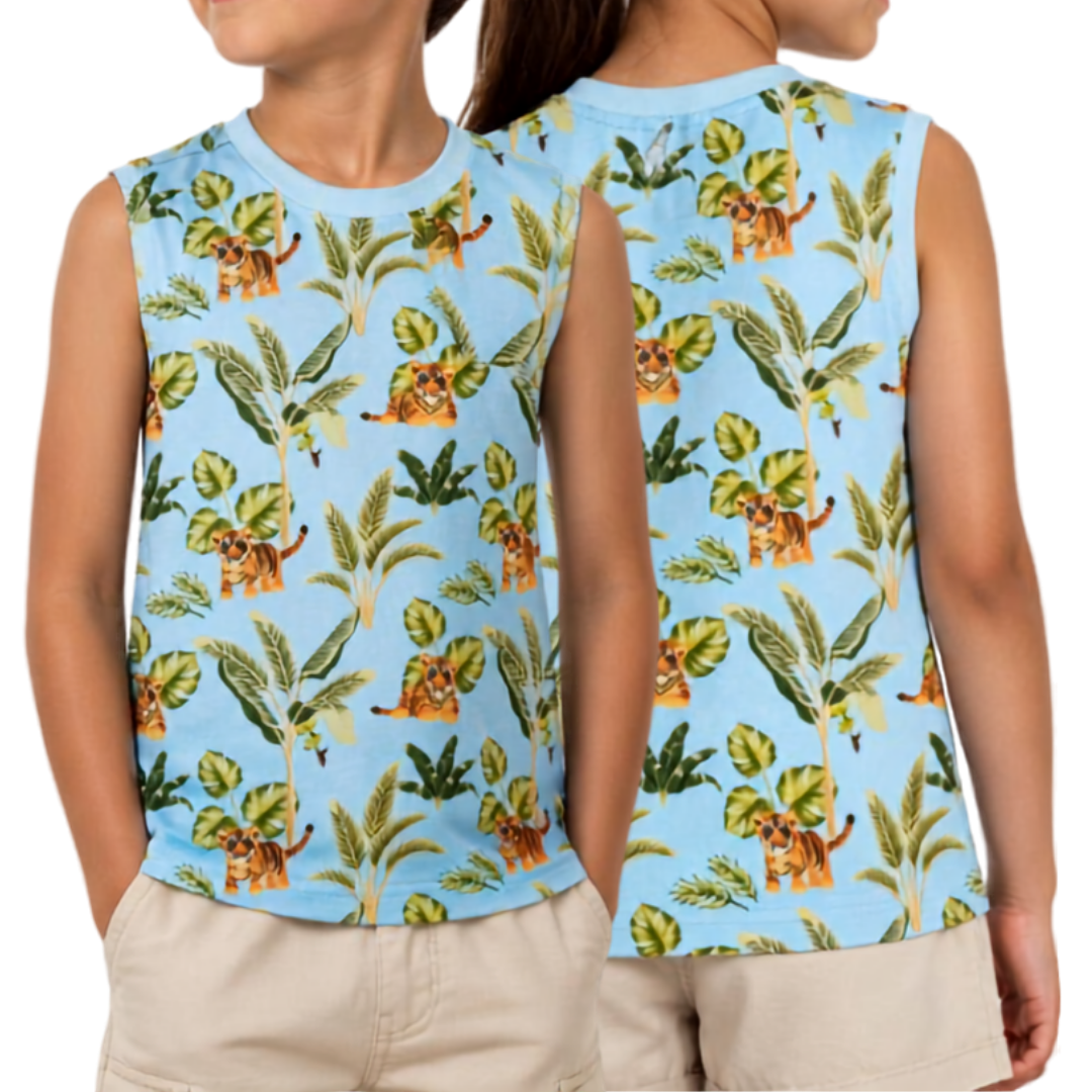 Malayan Tiger All-Over-Print Kids Tank Top