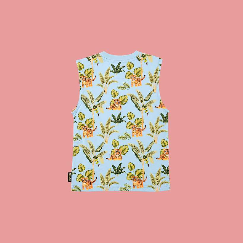 Malayan Tiger All-Over-Print Kids Tank Top