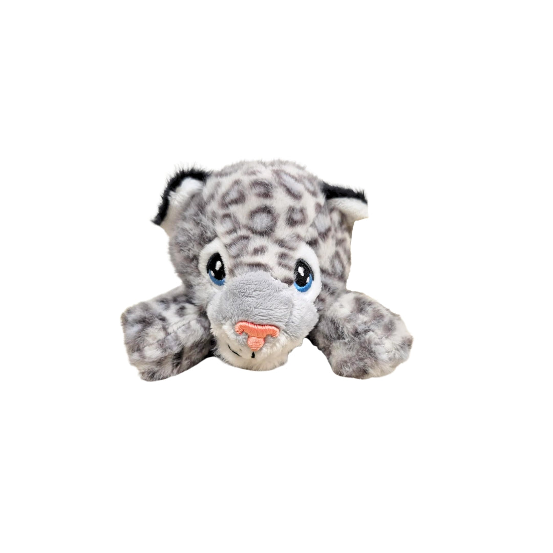 Keeleco Lying Snow Leopard Plush