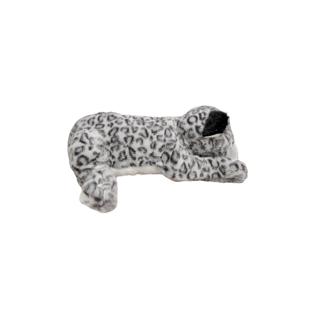 Keeleco Lying Snow Leopard Plush