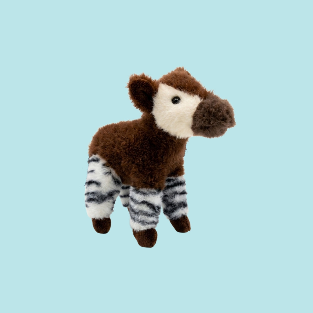 Okapi Plush Keychain