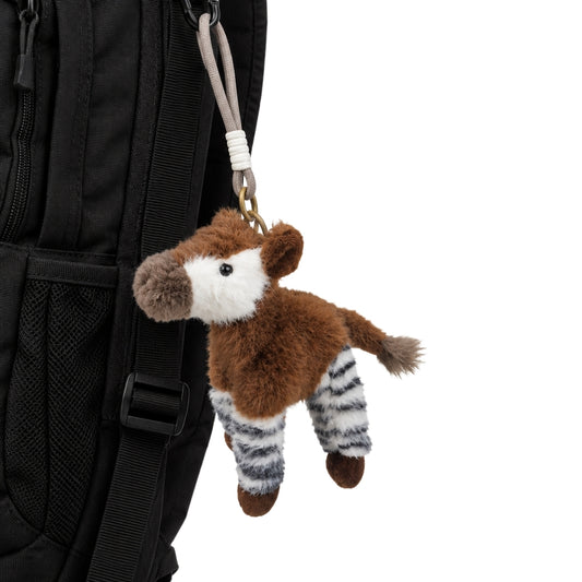 Okapi Plush Keychain