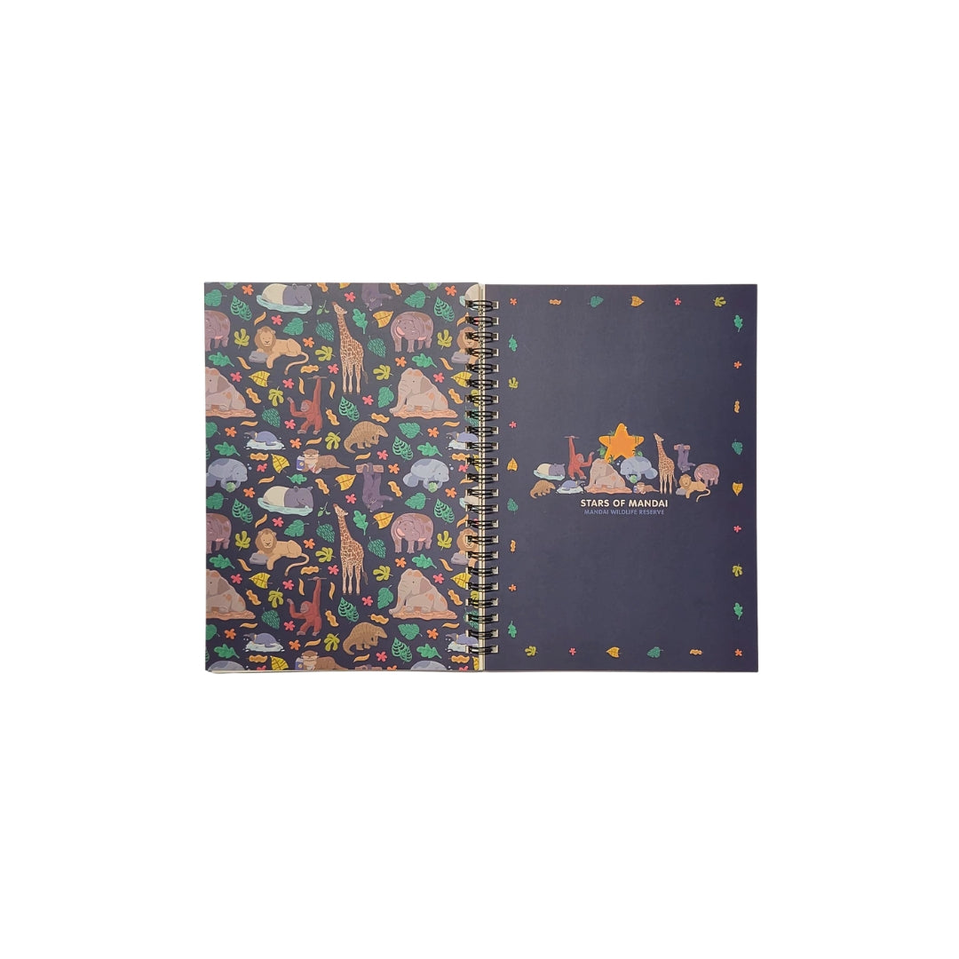 Stars of Mandai Collage Notebook