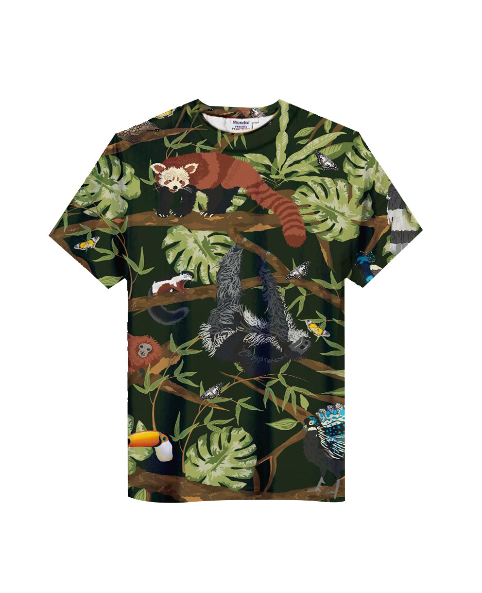 Exclusive Exotic Edit Meaningful Fashion Organic Cotton Unisex Shirt Tshirt WILDLIFE SANCTUARY Photo Phactory Singapore Fashion Council