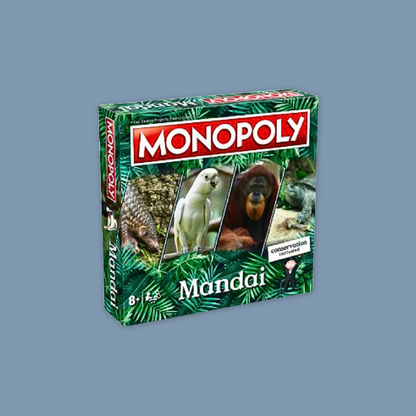 Exclusive Mandai Monopoly Classic Board Game Travel Set Top Trumps Card Guess Who Game MANDAI WILDLIFE RESERVE