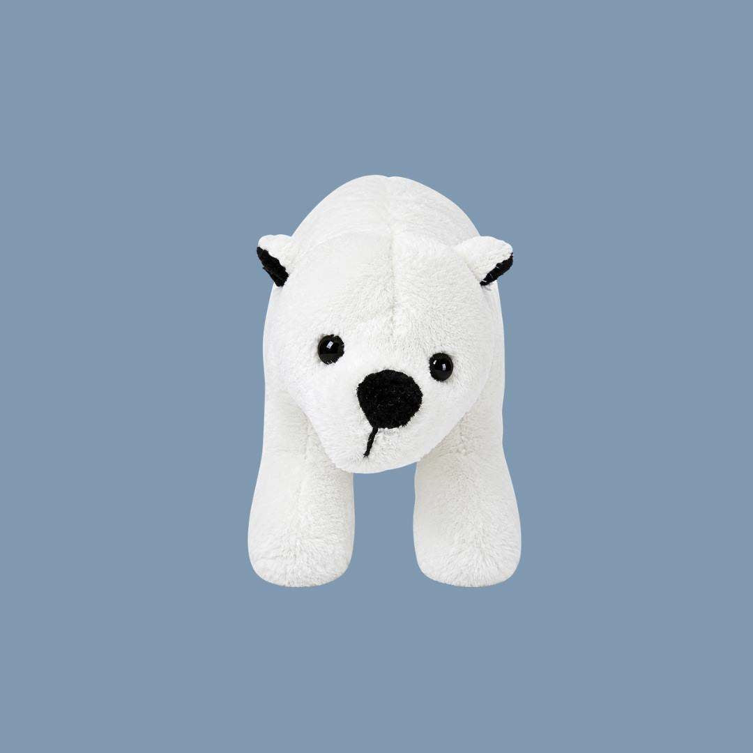 Polar Bear Beanie Plush 8"