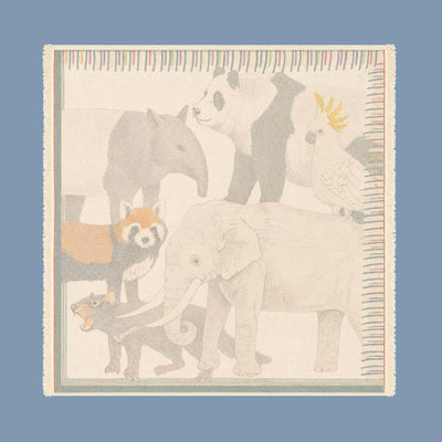 Animal Collage Scarf secondary