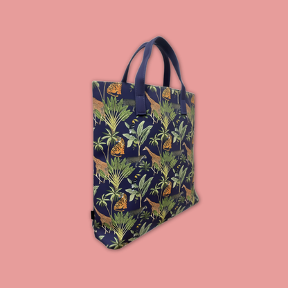 Explore the Animal Print Tote Bag from Mandai Wildlife Reserve's Wildlife Sanctuary collection