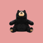 Black Bear Beanie Plush