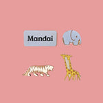 Mandai x Miffy Wooden Magnets Bundle B
