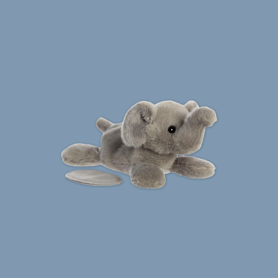 Elephant Shoulderkins Plush 6"