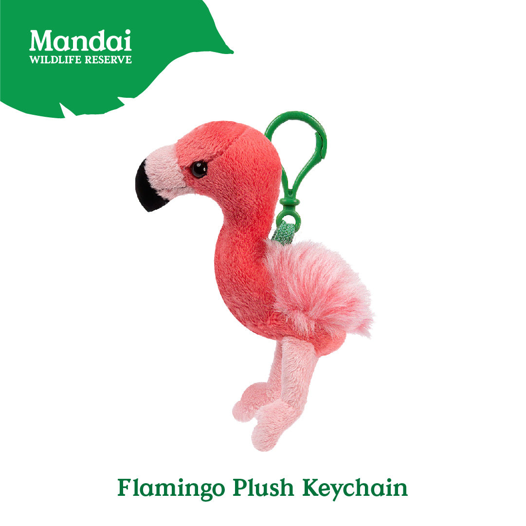    FlamingoPlushKeychain