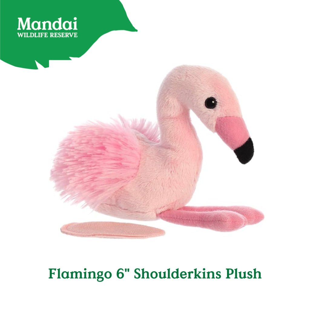 FlamingoShoulderkinsPlush