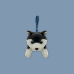 Husky Plush Keychain