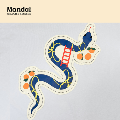 Celebrate the Year of the Snake with MANDAI WILDLIFE RESERVE CNY Abstract Animal Adult Apparel Collection