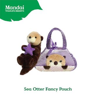 2-Piece Otter Slot Bunny Panda Tiger Cat Pig Fancy Pouch Removable Ani ...