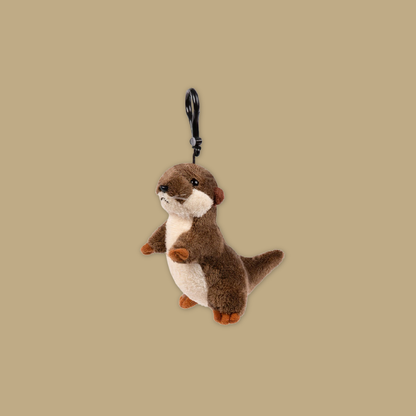 Otter Raccoon Bunny Panda Husky Bat Pig Sheep Rabbit Horse Plush Keychain - MANDAI WILDLIFE RESERVE