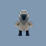 Grey Parrot Beanie Plush