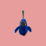 Hyacinth Macaw Plush Keychain