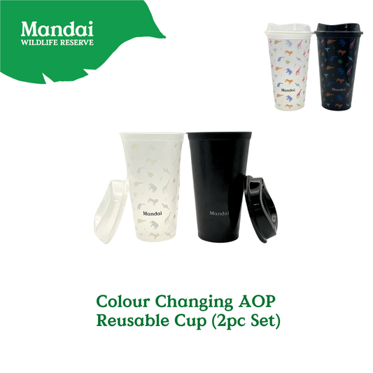 Sustainable Color-Changing Cup Eco-Friendly Fun with Every Sip at MANDAI WILDLIFE RESERVE