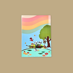 Panda And Friends L-Shape Folder