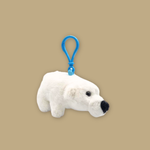 Polar Bear Inuka Plush Keychain