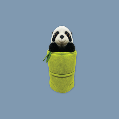 Hiding Pop Out Panda Red Panda Puppet Plush Stuffed Toys - MANDAI WILDLIFE RESERVE