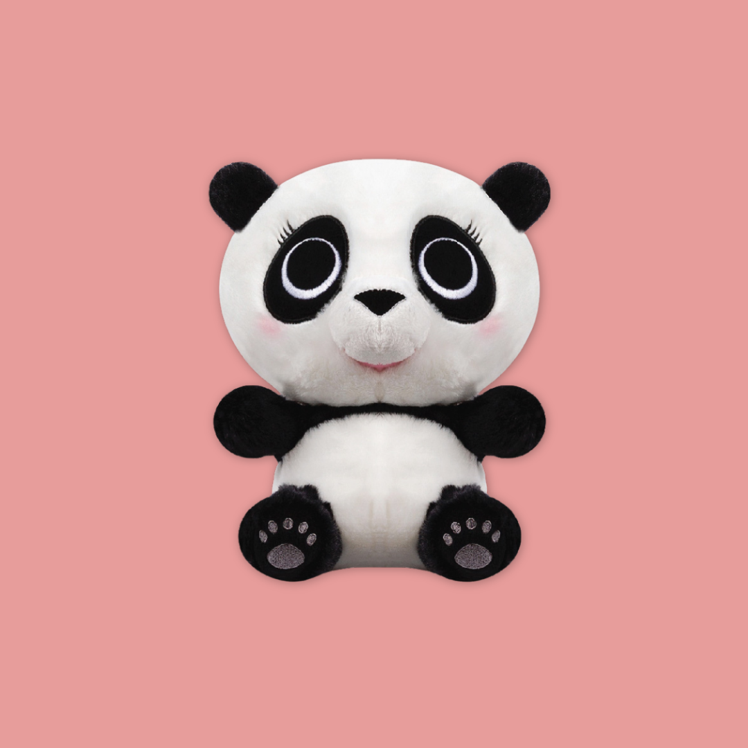 LeLe Kai Kai Jia Jia Plush Toy Stuffed Panda Realistic Details Textures Good Sleeping Buddy MANDAI WILDLIFE RESERVE