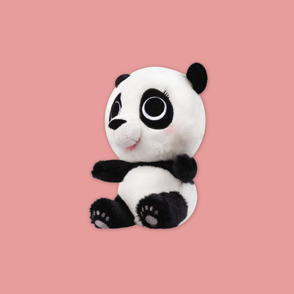 LeLe Kai Kai Jia Jia Plush Toy Stuffed Panda Realistic Details Textures Good Sleeping Buddy MANDAI WILDLIFE RESERVE
