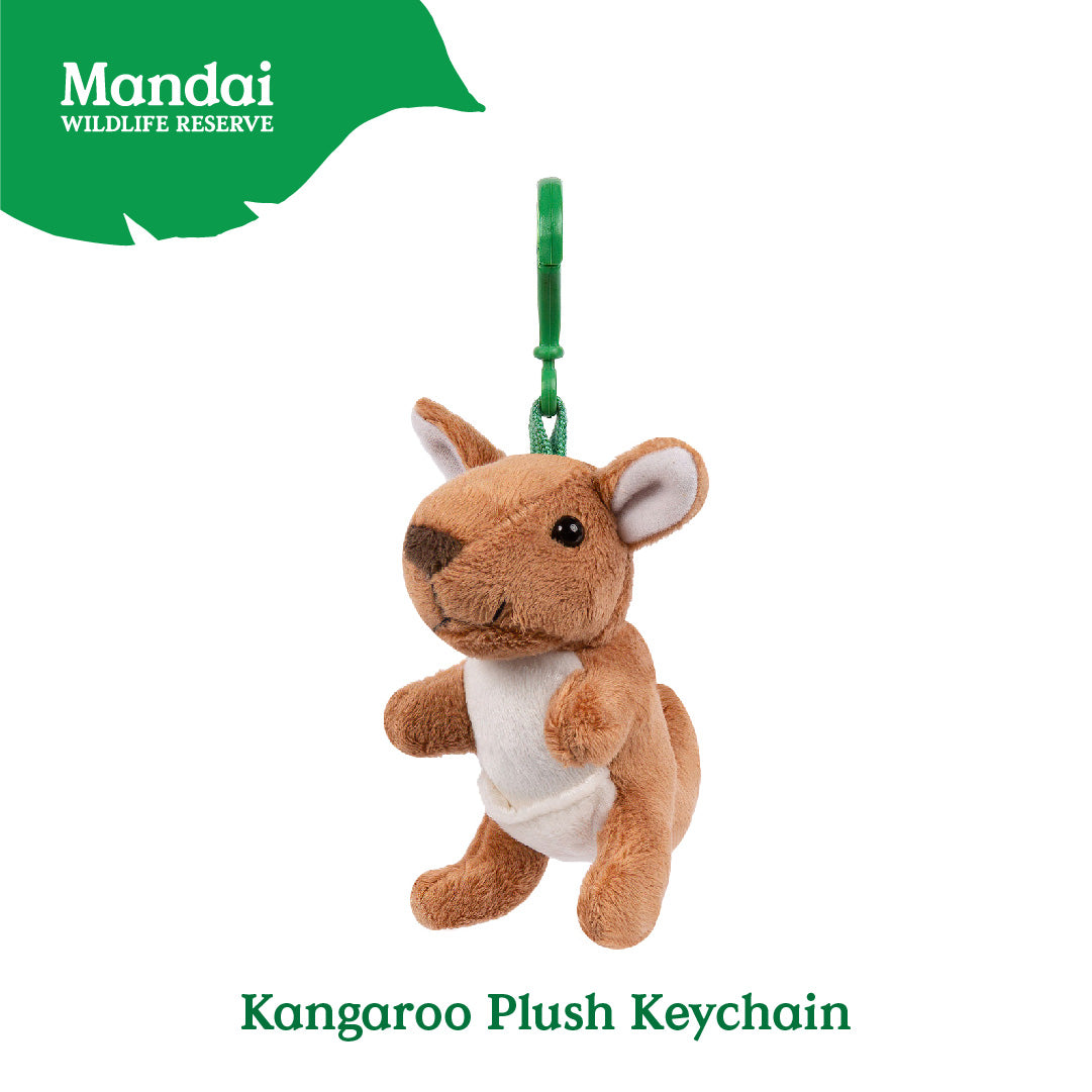 Otter Raccoon Bunny Panda Flamingo Husky Bat Pig Sheep Rabbit Horse Plush Keychain Bag Clip-on MANDAI WILDLIFE RESERVE