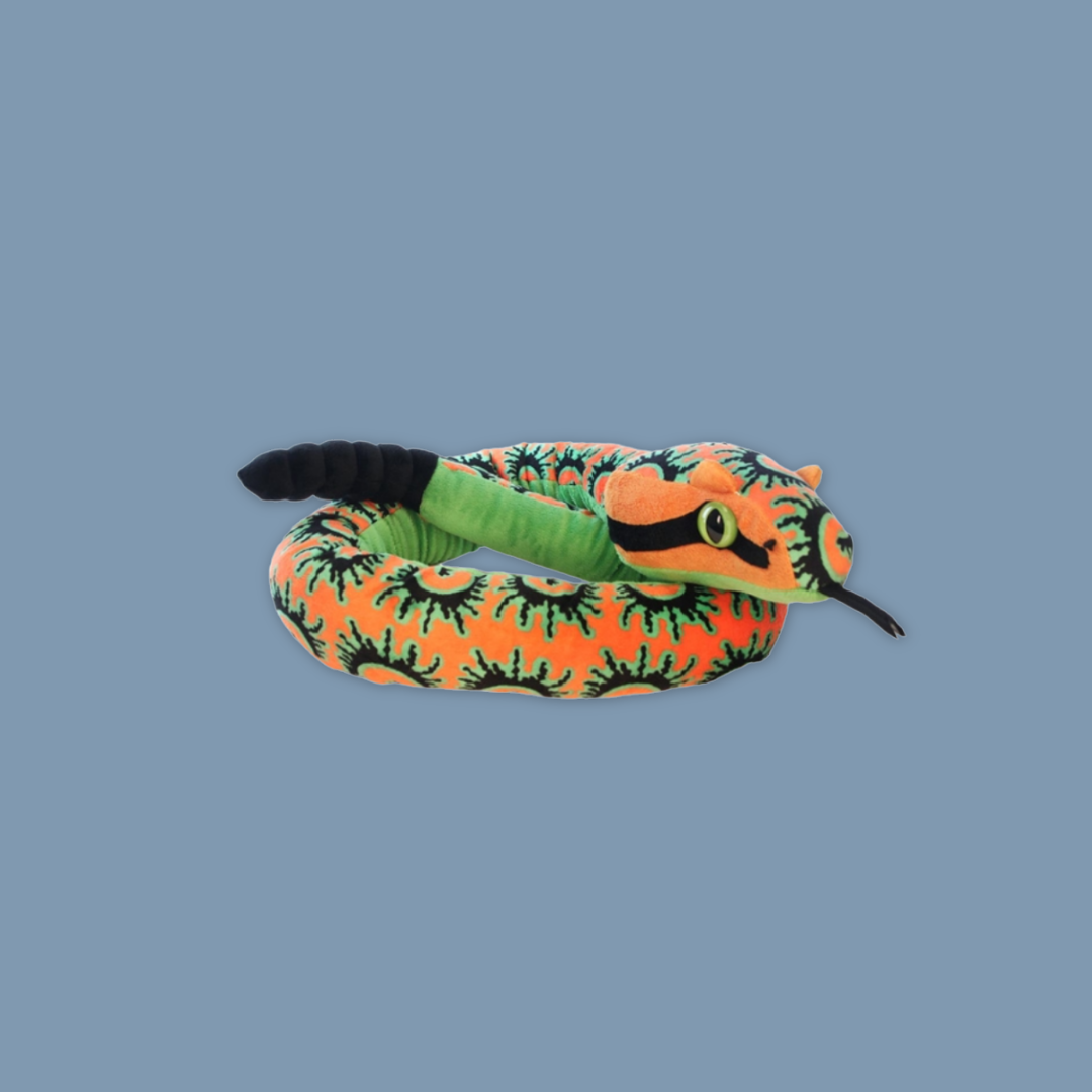 A Cuddly Reptile Snakes Plushie at MANDAI WILDLIFE RESERVE