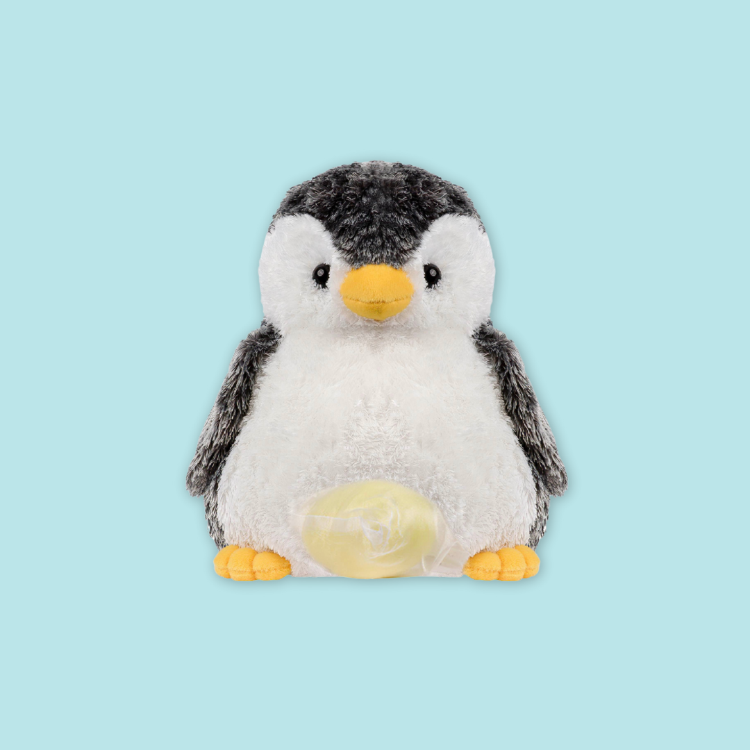 Penguin With Egg Plush 10"