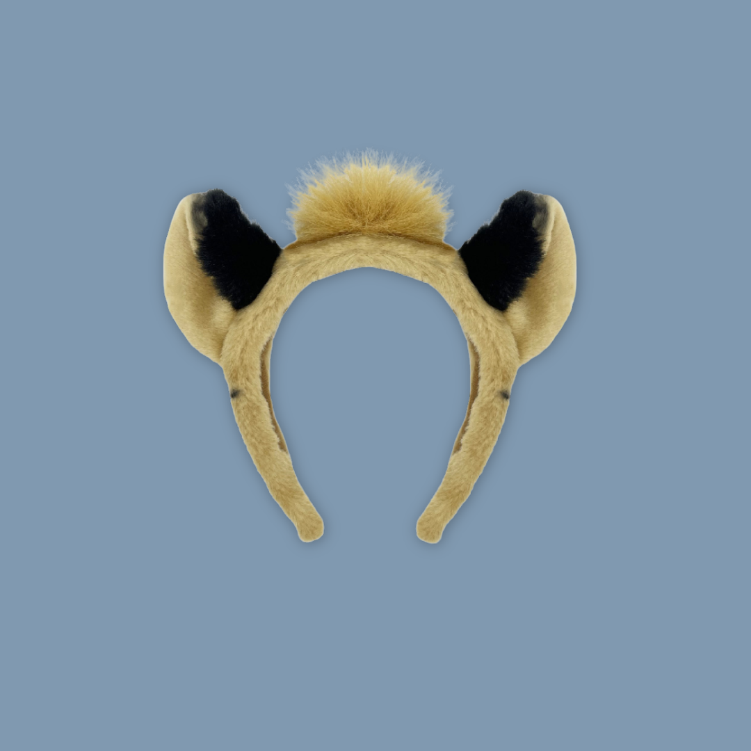 White Tiger Elephant Giraffe Panda Malayan Tiger Fennec Fox Headband Cute Animal 3D Ears Kids - MANDAI WILDLIFE RESERVE