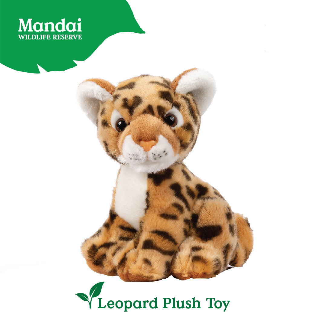 Leopard Cheetah Plush Toy Stuffed Big Cats Animal Realistic Details Textures Good Sleeping Buddy MANDAI WILDLIFE RESERVE