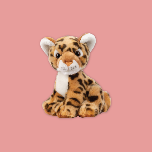 Leopard Cheetah Plush Toy Stuffed Big Cats Animal Realistic Details Textures Good Sleeping Buddy MANDAI WILDLIFE RESERVE