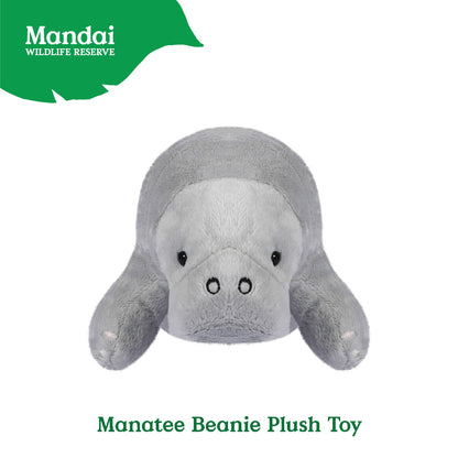 Canola Manatee Keychain Plush Pillow Stuffed with Realistic Details Cute from MANDAI WILDLIFE RESERVE