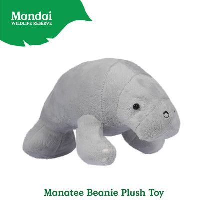 Canola Manatee Keychain Plush Pillow Stuffed with Realistic Details Cute from MANDAI WILDLIFE RESERVE