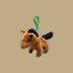 Horse Plush Keychain