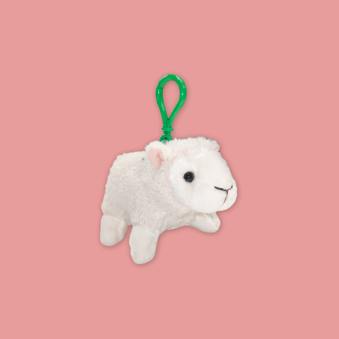 Sheep Plush Keychain