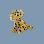 Sitting Cub Cheetah Plush 7"
