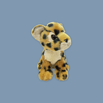 Sitting Cub Cheetah Plush 7"